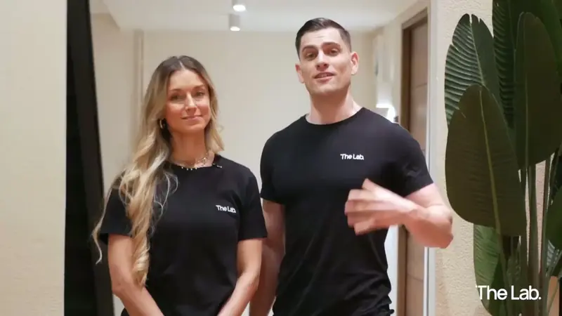 The founders of The Lab Vitality Club